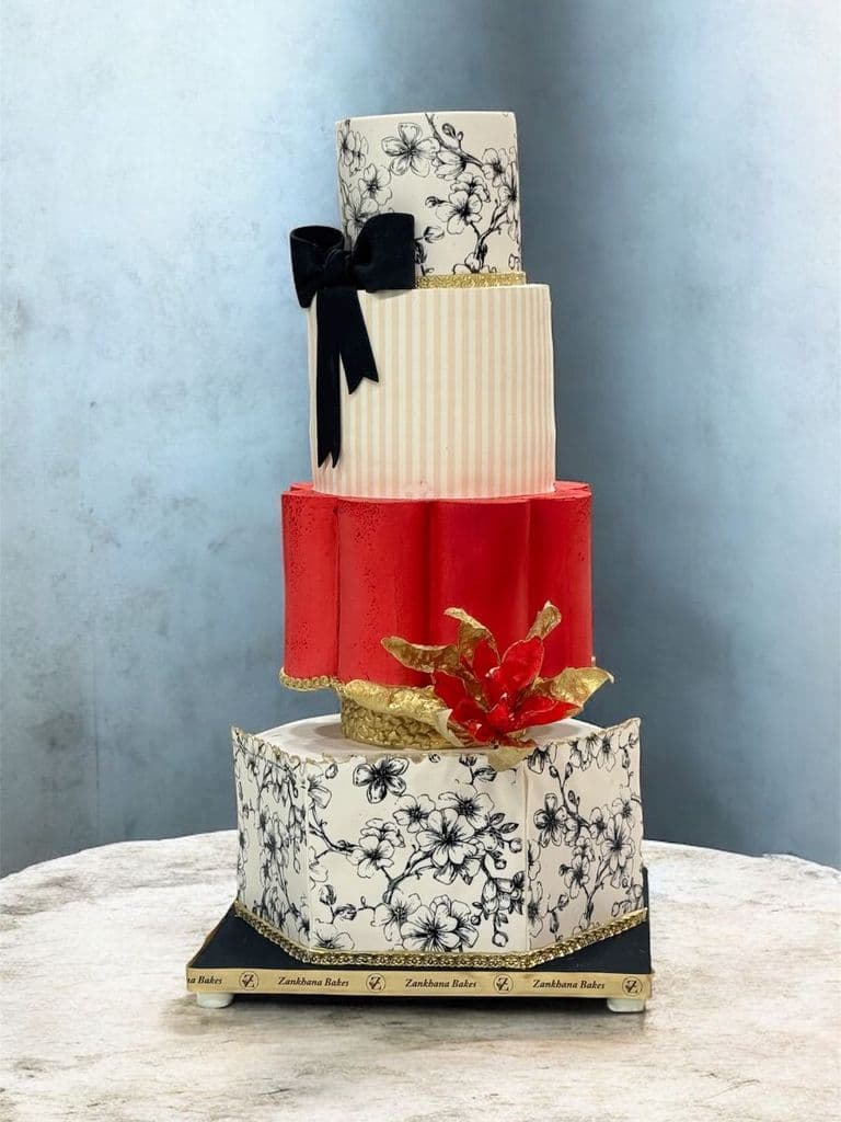 Wedding Celebration Cake 👰‍♀️🤵‍♂️💍 - 1