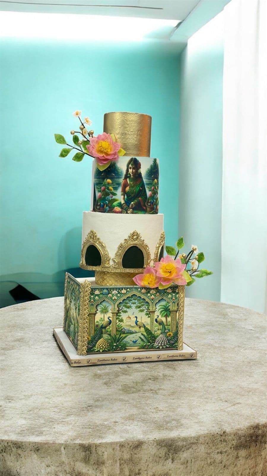 Wedding Celebration Cake 👰‍♀️🤵‍♂️💍 - 4