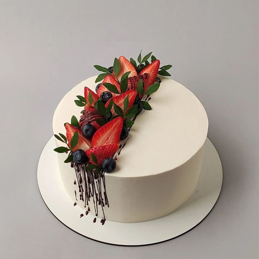 Strawberry Bliss Cake 🍓✨ - 3