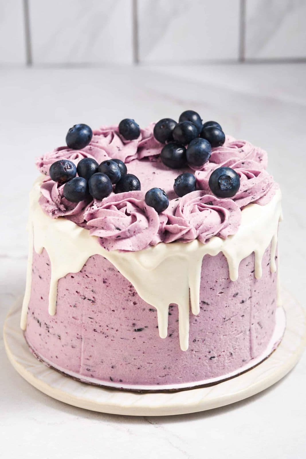 Blush Berry Drip Cake - 2