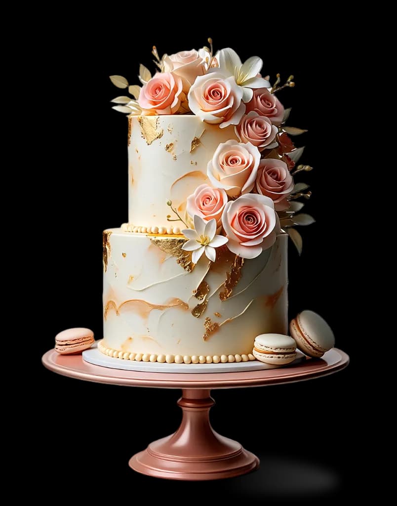 Three Tier Wedding Cake